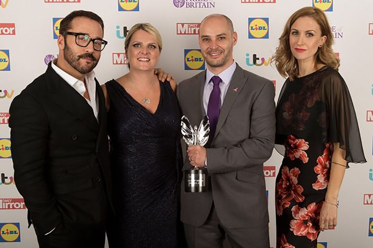 Millie’s Trust win Pride of Britain
