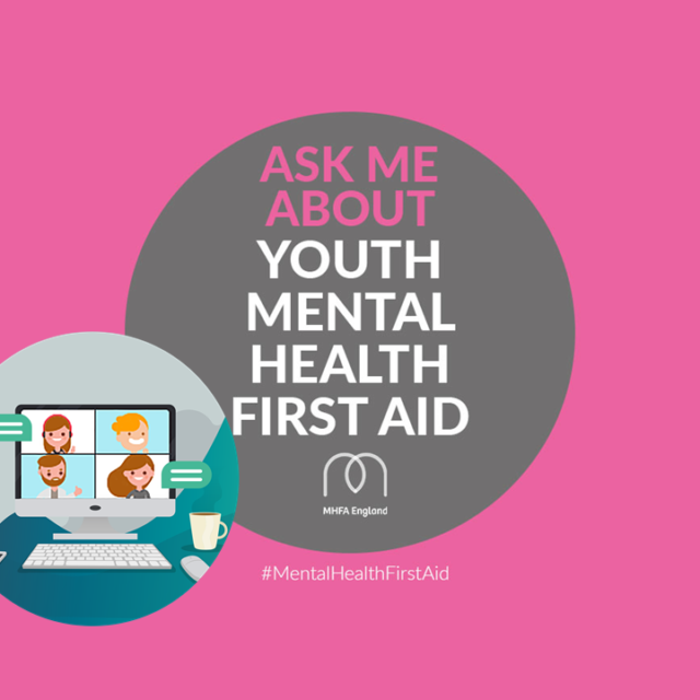 2-Day Youth Mental Health First Aid delivered over 4 half day sessions