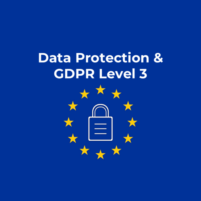 Data protection and GDPR Level 3 online training
