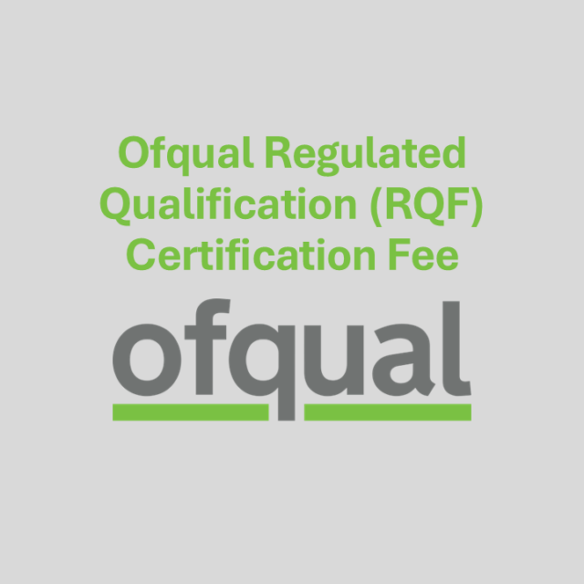 RQF Ofqual Regulated Training Providers
